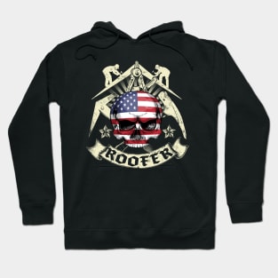 USA Roofer Logo Hoodie